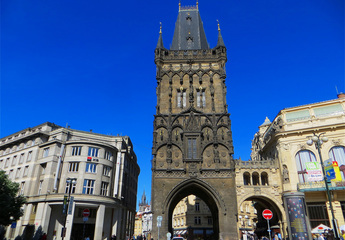 Пороховая башня в Праге