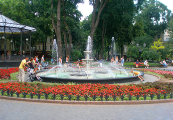 Фонтан духов в Одессе